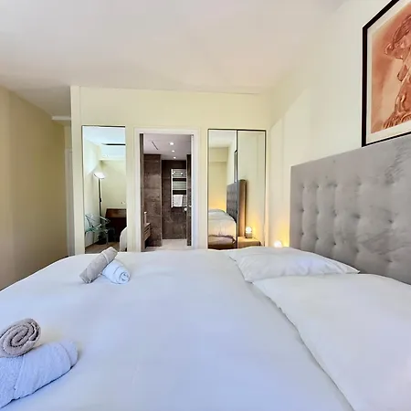 Apartment Résidence Standing - Piscine - Vue Antibes